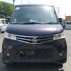 (6488) 23万 H.23(2011)年　日産 ルークス ハイウェイスターリミテッド　AT　ナビ付　パープル　走行146,646KMの画像