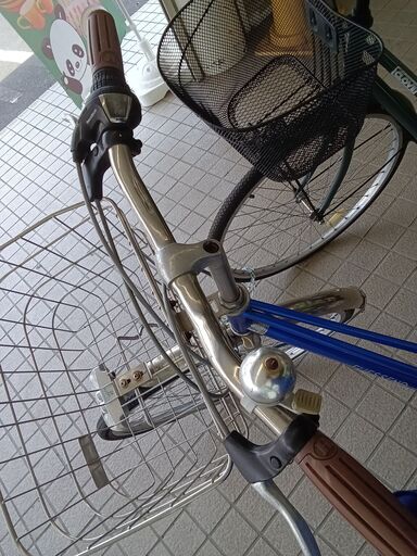 ☆ジモティ割あり☆ ブリヂストン 自転車 26 シルバー クリーニング