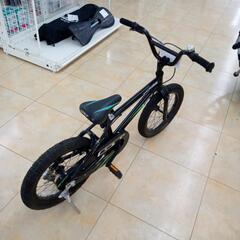 ★ジモティ割あり★  子供用自転車 不明 黒 クリーニング済み OJ9379の画像