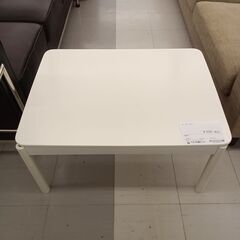 ★ジモティ割あり★  ローテーブル ホワイト H40×D60×W...