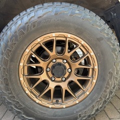 fk wildpeak 265/70r17 + weds mud...