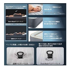 INTEX 電動エアーベッドの画像