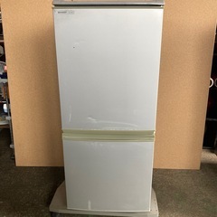 SHARP 2ドア ノンフロン冷凍冷蔵庫SJ-14VP-S
