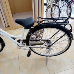 ★ジモティ割あり★  自転車一般 ２6インチ 白 クリーニング済み OJ9381の画像