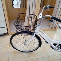 ★ジモティ割あり★  自転車一般 ２6インチ 白 クリーニング済み OJ9381の画像