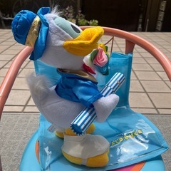 ディズニー　ドナルド　ぬいぐるみの画像