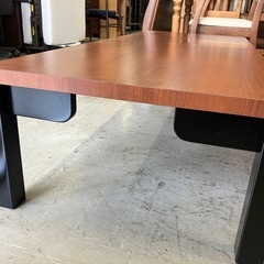 ☆値下げ☆H2505-606 木製 ローテーブル 幅150×横60×高さ34cm キズ汚れ有りの画像