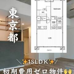 東京都江東区 初期費用ゼロ 家賃205500円　2SLDK 生活...