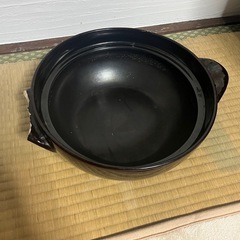 土鍋　取手に割れありの画像
