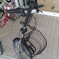 ★ジモティ割あり★  折り畳み自転車 不明 グレー クリーニング...