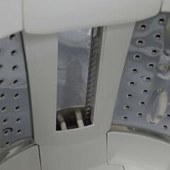 ② 洗濯機 5.5kg 2017年製 SHARP ES-GE5A ホワイト×ブルー 動作確認済み シャープ 札幌市 清田区 平岡の画像