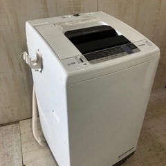J214⭐️日立　2018年製　７キロ洗い　全自動洗濯機