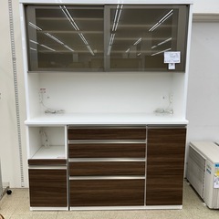 松田家具 レンジボード ※右下収納の棚板、ダボなし TJ12067