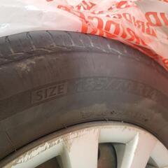 タイヤエコピア185/70 R14、ホイール、ホイールカバー４本分の画像