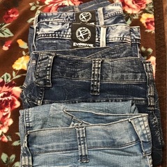デニムストレッチパンツ