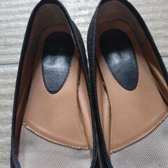 黒 フラットシューズ Mサイズ 決まりました！の画像