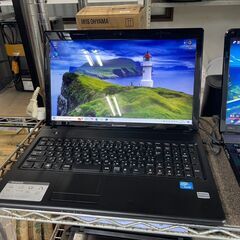ノートパソコン　No.3146　ブラック　Windows10Ho...