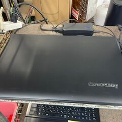 ノートパソコン　No.3146　ブラック　Windows10Home　※バッテリー故障　PC【リサイクルショップどりーむ荒田店】の画像