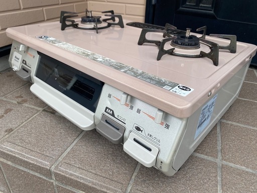 ガステーブル 都市ガス用 リンナイ KGE-20FTS ガスコンロ キッチン家電