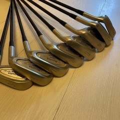 【超希少・非売品】ユナイテッド航空 ハワイアンオープン記念ゴルフクラブ 8本セット（アイアン：3，4，7，8，9 ウェッジ：PS，P，S）の画像