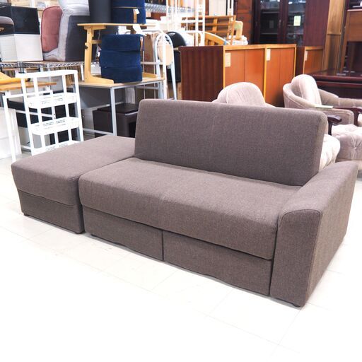 カウチソファーベッド　リユース品