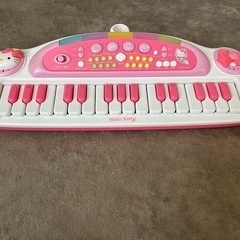 キティーちゃん　キーボード　オルガン　ピアノ　おもちゃの画像