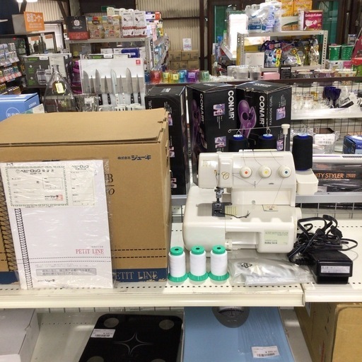 ジューキ baby lock ロックミシン BL700 【通電確認のみ】