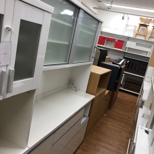 ２枚扉レンジボード　売ります！取りに来れる方限定！