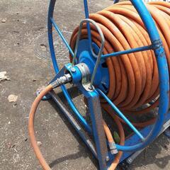 動力噴霧器ホース　農機　農業　除草剤　殺虫剤　使用してないですが多分使えます。が、ジャンク扱いで。の画像