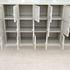 ★ジモティ割あり★TJ11692 生興株式会社 キャビネット ベージュ H88×D38×W176 クリーニング済みの画像