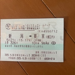 東京駅まで新幹線チケット