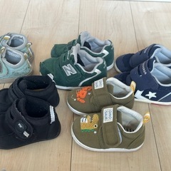 靴5足　12.13cm