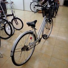 ★ジモティ割あり★  自転車一般 27インチ シルバー クリーニング済み OJ9387の画像