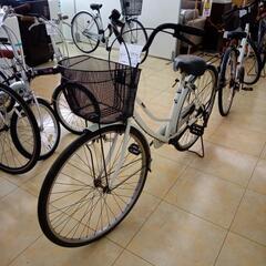 ★ジモティ割あり★  自転車一般 27インチ 白 クリーニング済...