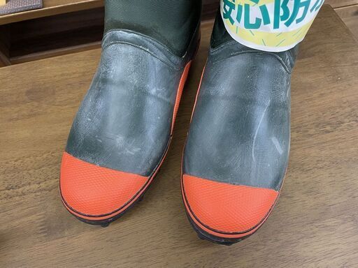 展示未使用品 ミツウマ 岩礁80 長靴 26.0cm ブーツ 山林用 林業や岩場 スパイク長靴  札幌市手稲区