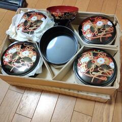 【未使用品】お椀付き プラスチック和食器