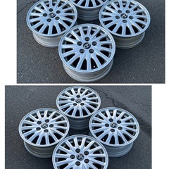 TOYOTA トヨタ純正 ZWR80G 80系 VOXY HYBRID ヴォクシー ハイブリッド 15インチアルミホイール 6J IN+50 5H P.C.D114.3 ハブ径60㎜の画像