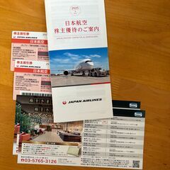 JAL 日本航空　株主優待券2枚　2026年11月30日まで有効...