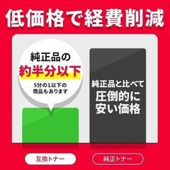 Canon 互換トナーカートリッジ 大容量の画像