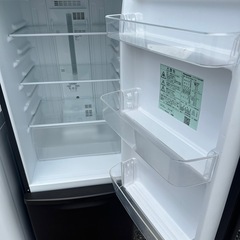 【塩尻市引き取り限定】Panasonic パナソニック 168L 冷蔵庫 NR-B17BW 2019年製の画像