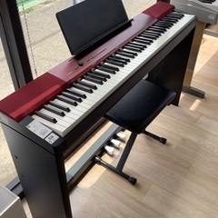 CASIO 電子ピアノ PX-A100 程度B スタンド、イス、...
