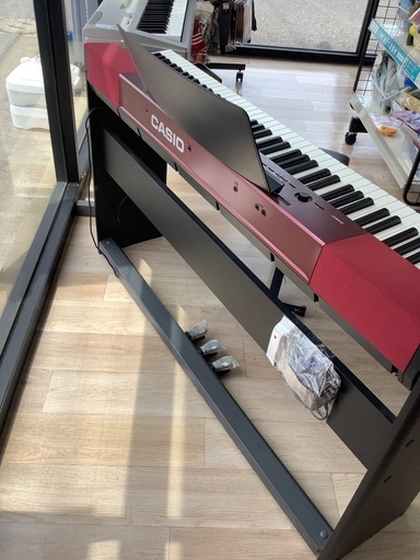 CASIO 電子ピアノ PX-A100 程度B スタンド、イス、ペダル、キーボード
