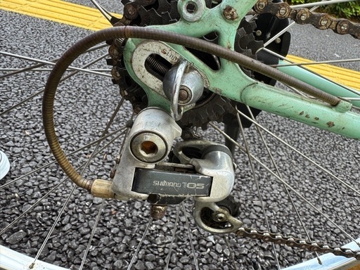 80s 700c ロードバイク 昭和レトロ シマノ ビンテージ 80年代 ロードバイク 700C UKAI SHIMANO ビンテージ 旧車