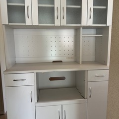 キッチン収納棚2コンセント付