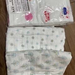 おくるみ、ミキハウスタオル