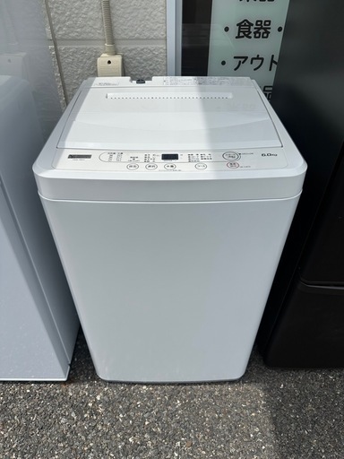 【塩尻市引き取り限定】YAMADA SELECT ヤマダ電機 6.0kg 洗濯機 YWM-T60H1 2021年製