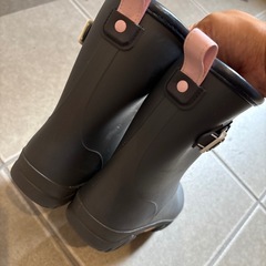 グレー　長靴　23センチ　の画像