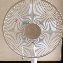 ニトリ　扇風機　ホワイト　2022年製の画像