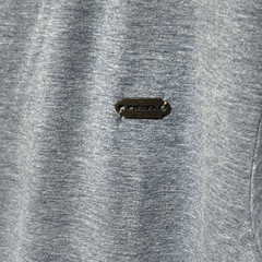 DIESEL メンズ ディーゼル ロゴプレート 半袖 カットソー Tシャツ Sの画像