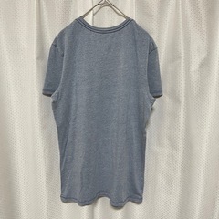 DIESEL メンズ ディーゼル ロゴプレート 半袖 カットソー Tシャツ Sの画像